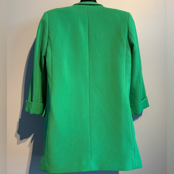 Zara Vibrant Green Suit Jacket - Picture 5 of 10